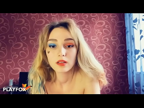 ❤️ Muraayadaha xaqiiqada dhabta ah ee Magic-ka ah waxay i siiyeen galmo aan la sameeyay Harley Quinn ☑  Galmada dabada ❤